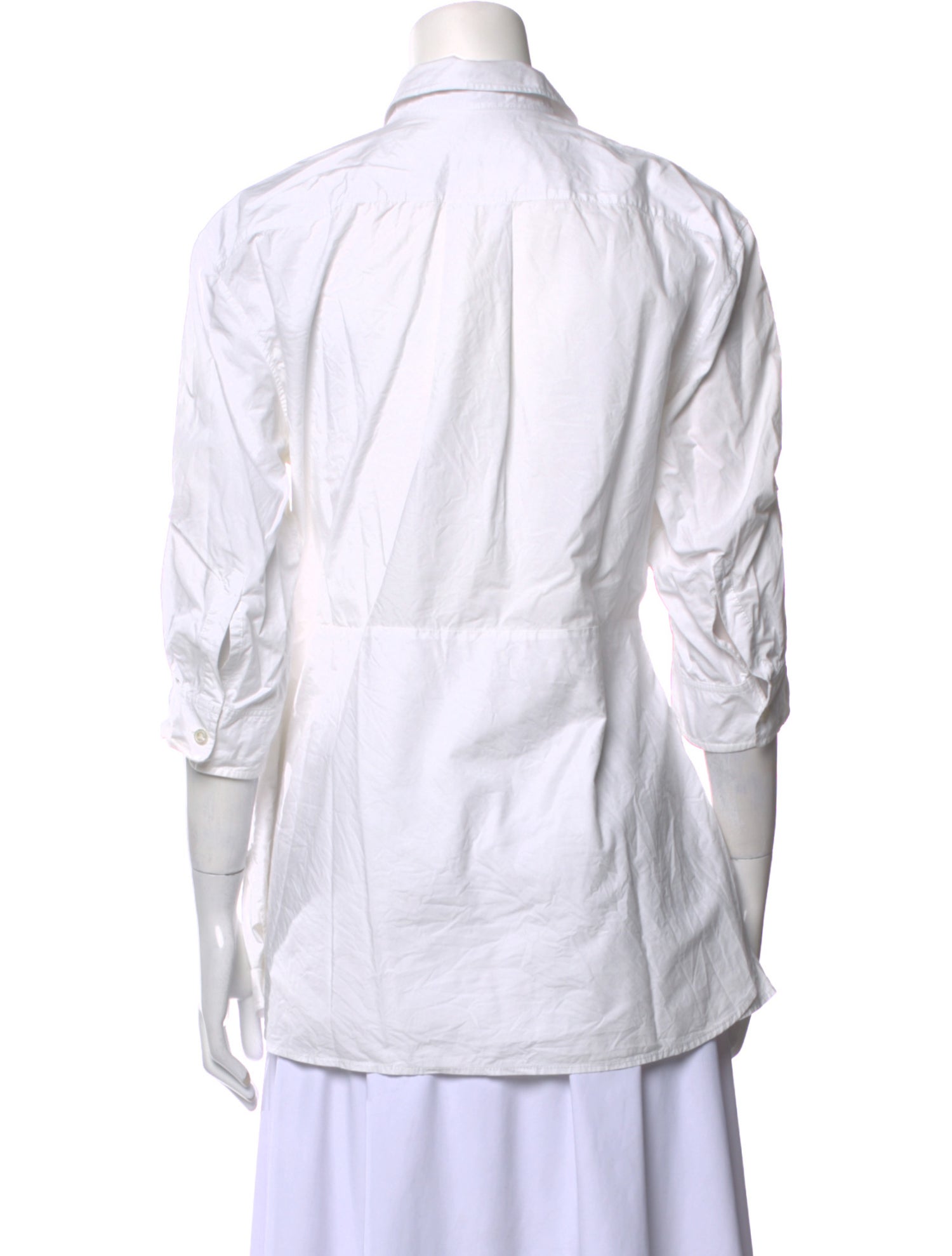 Acne Studios Three-Quarter Sleeve Button-Up Top